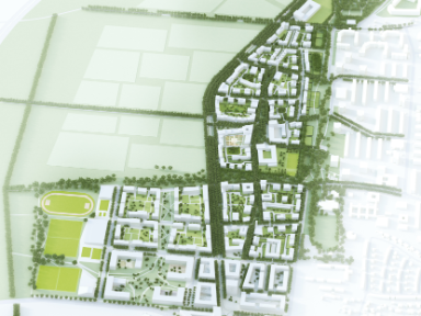 Übersichtsplan Freiham Nord, 1. Realisierungsabschnitt