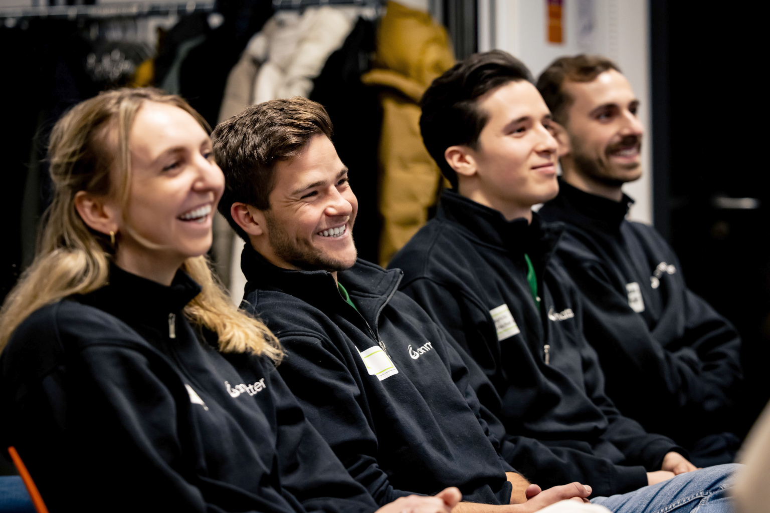 Munich Impact Incubator 2024 - vier Gründer*innen von Muniqo Performante