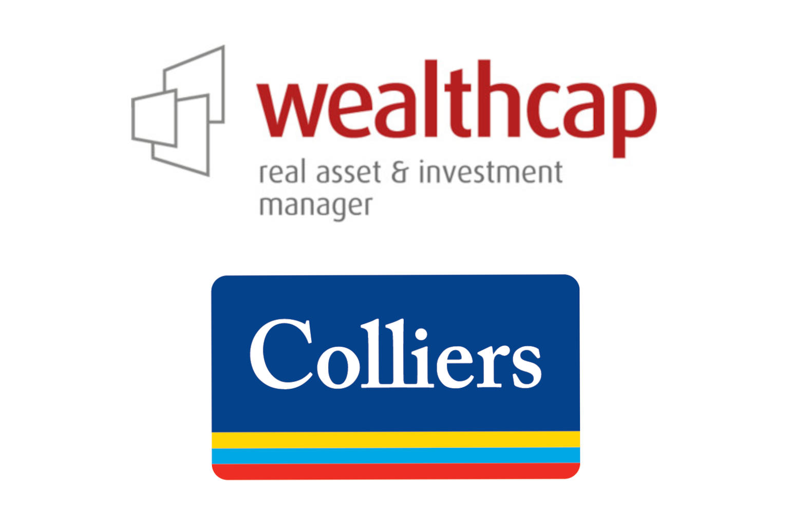 Logos Wealthcap und Colliers © Colliers International Deutschland GmbH Logos Wealthcap und Colliers