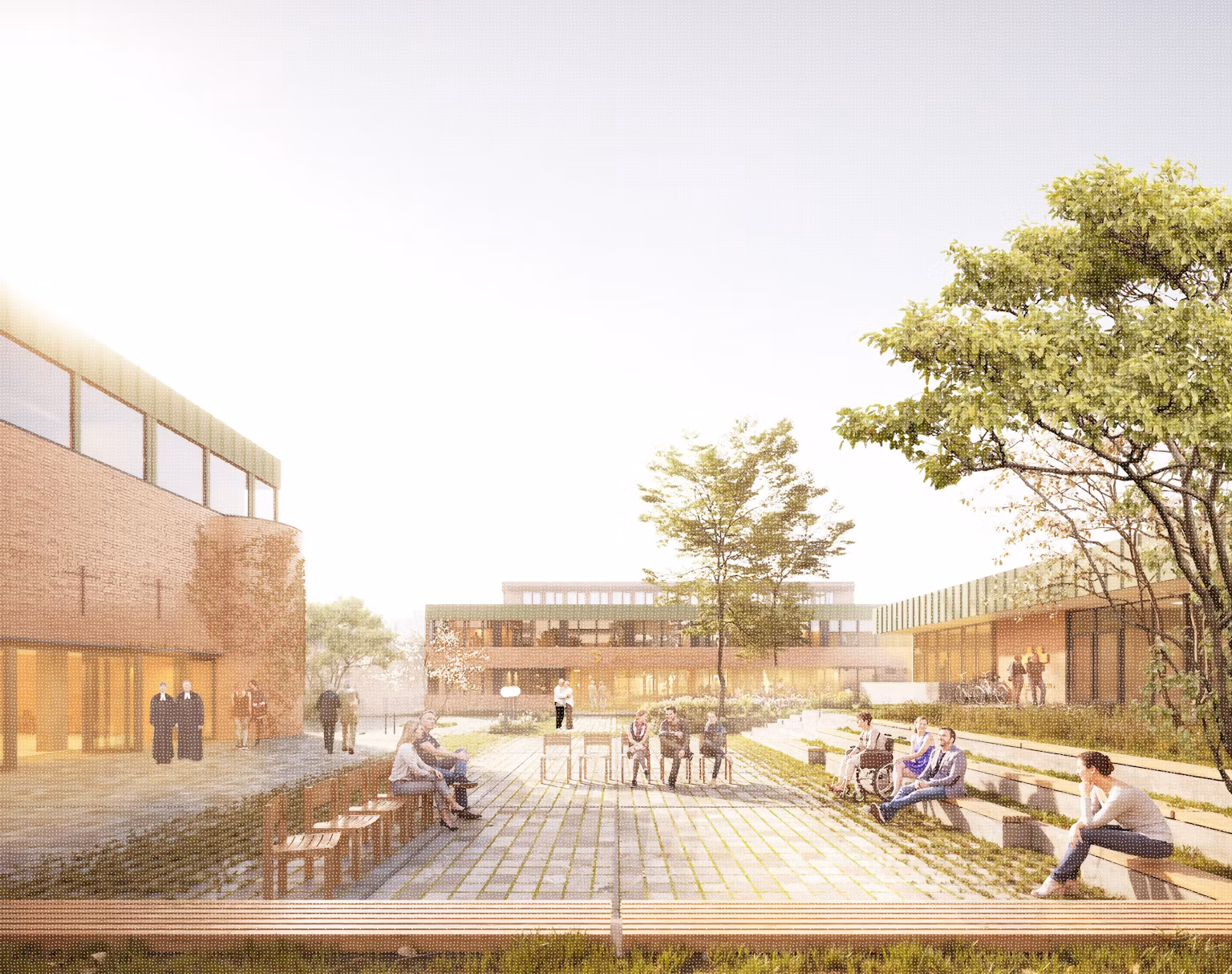 Visualisierung Siegerentwurf Lätare-Areal