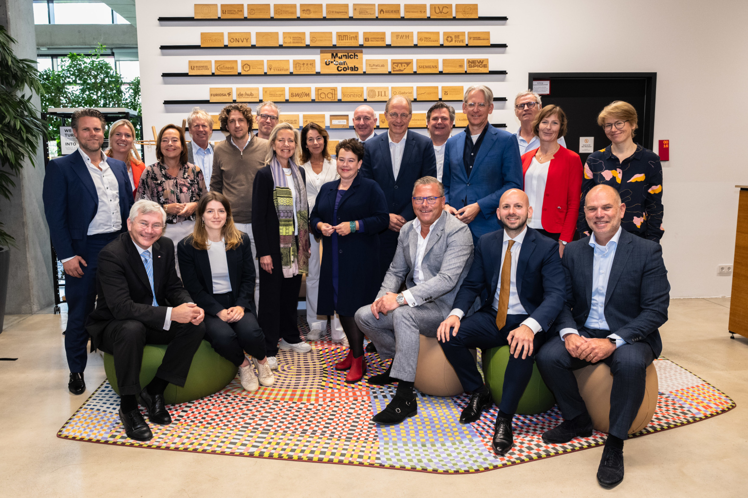 Delegation Utrecht mit Kolleg*innen von munich business, Okt 2024