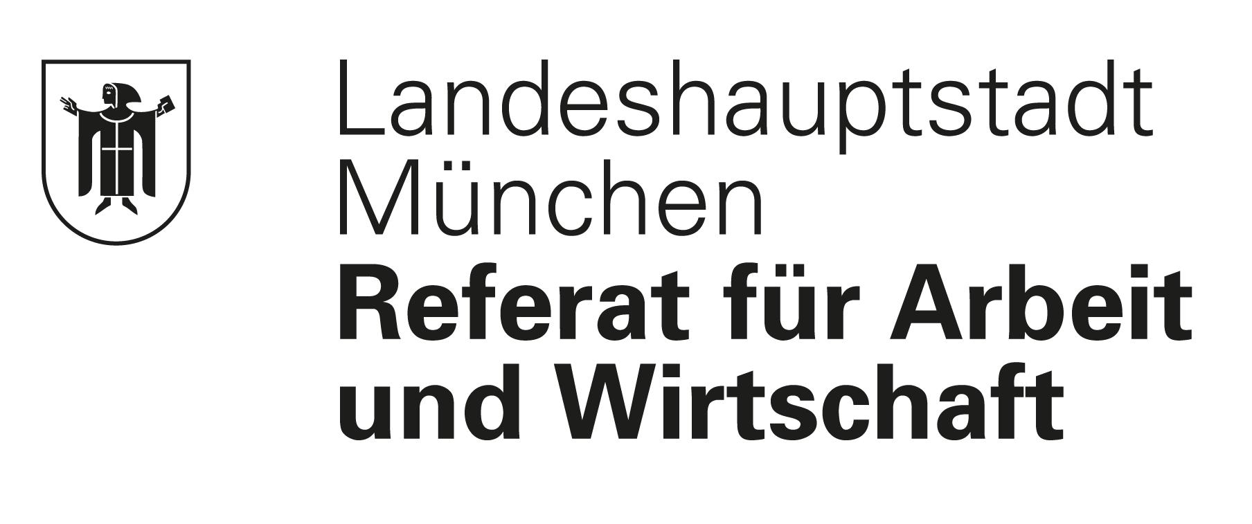 Logo: Landeshauptstadt München, Referat für Arbeit und Wirtschaft