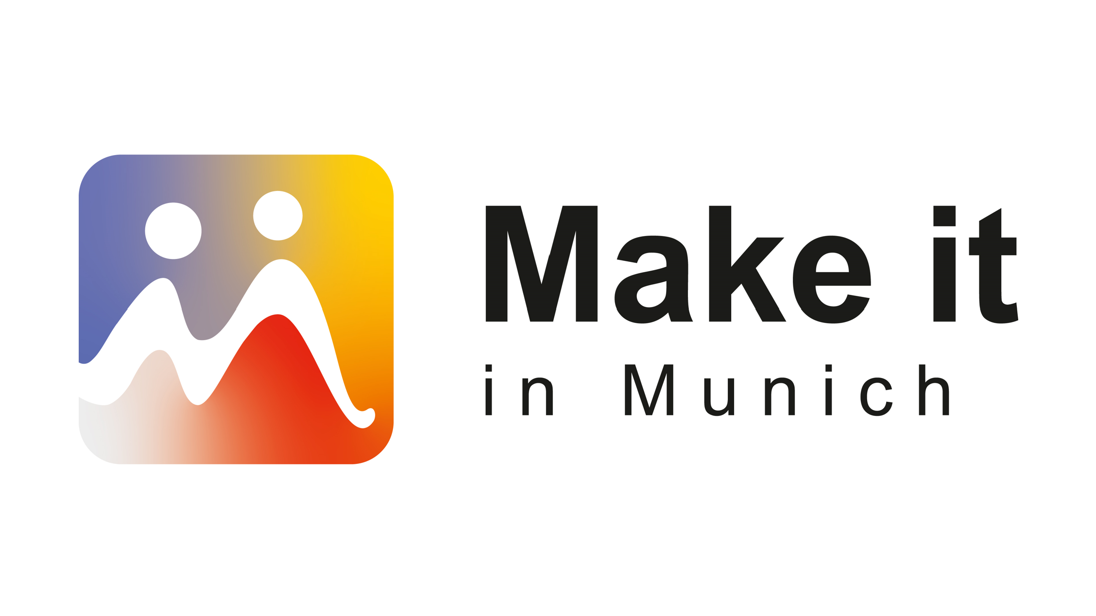 Das Bild zeigt das Logo des Projekts Make it in Munich.