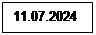 Textfeld: 11.07.2024